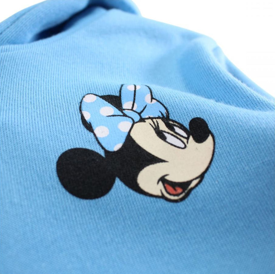 Minnie Mouse Peekaboo Hoodie Blue Edition