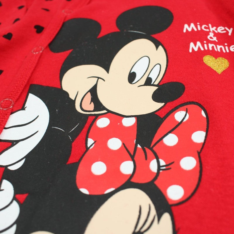 Mickey & Minnie Mouse Heart Romper