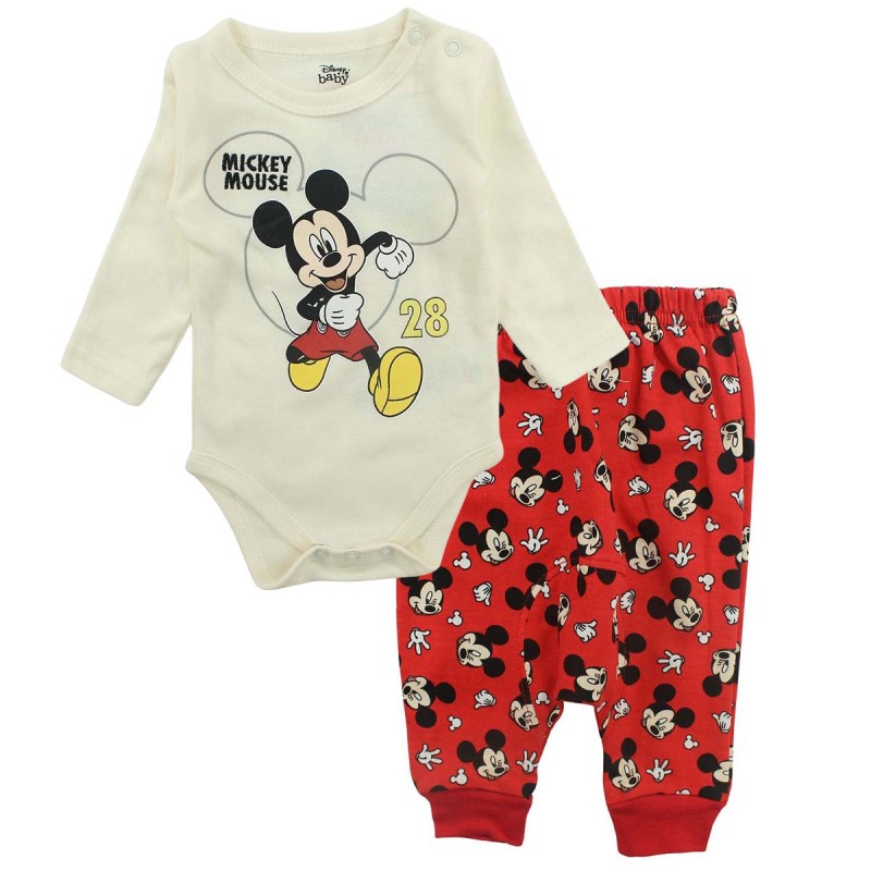 Mickey Mouse Baby Bodysuit & Pants Set
